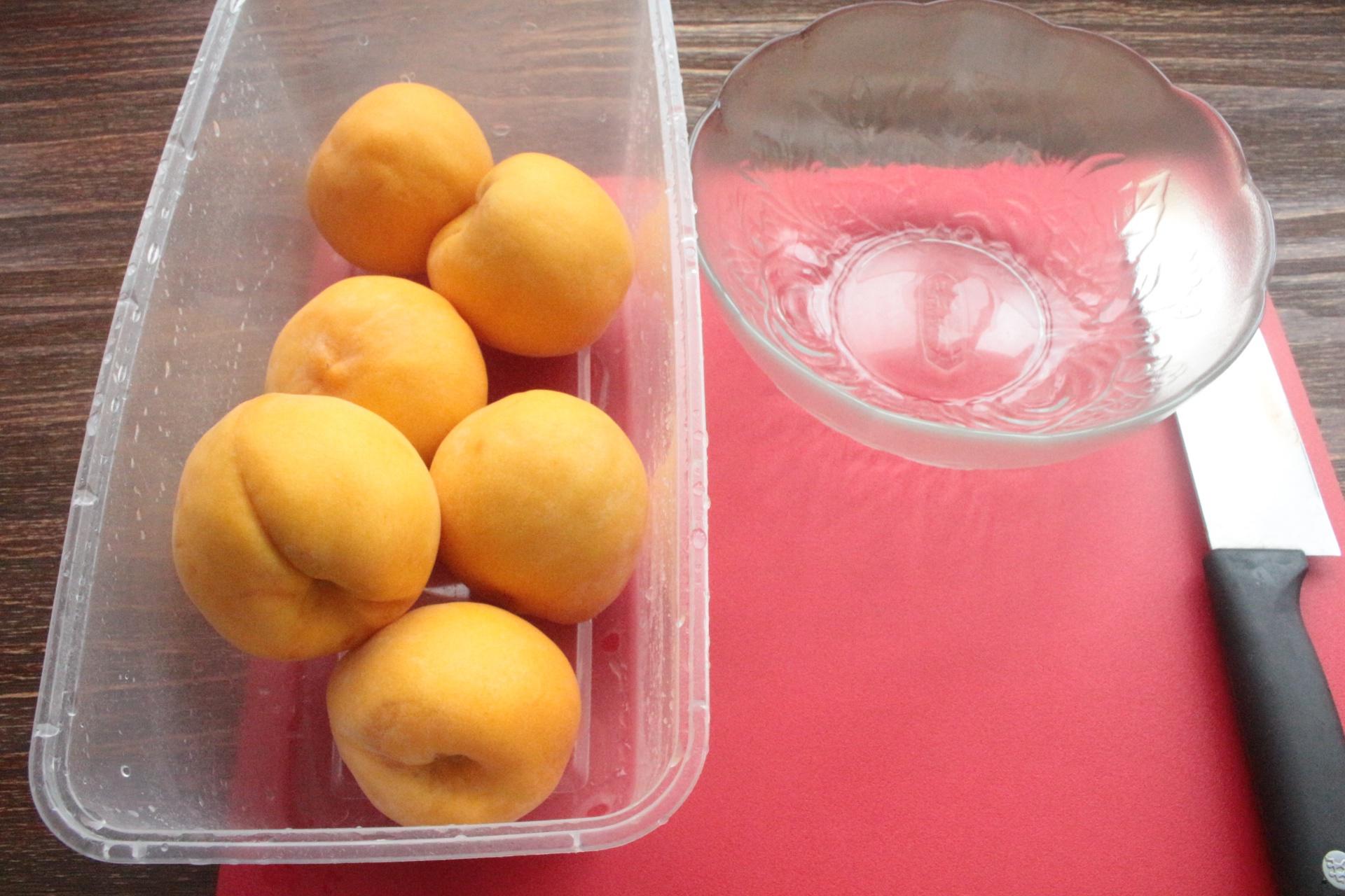 黃桃果醬的做法 步骤1