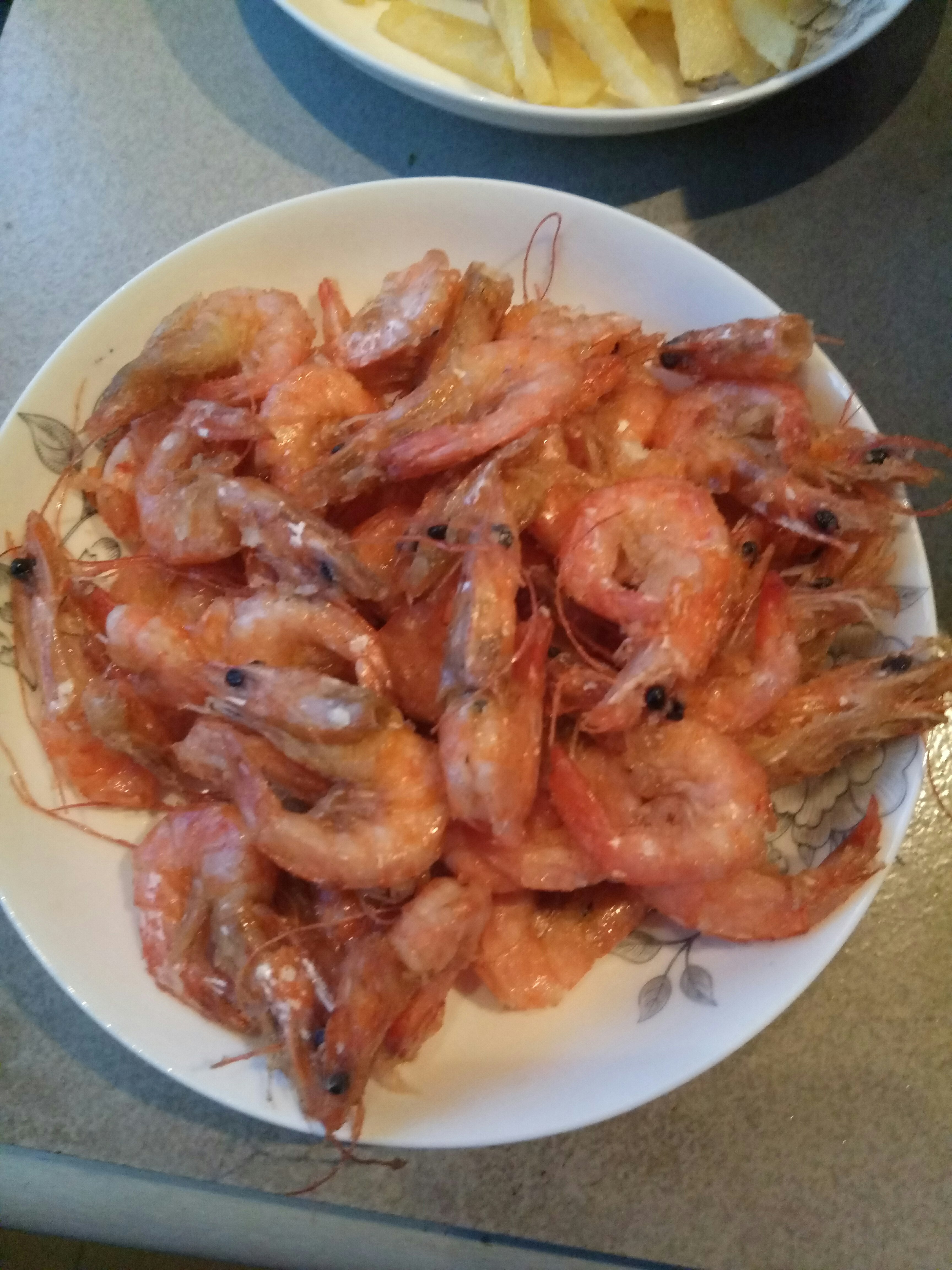 幹鍋蝦的做法 步骤3