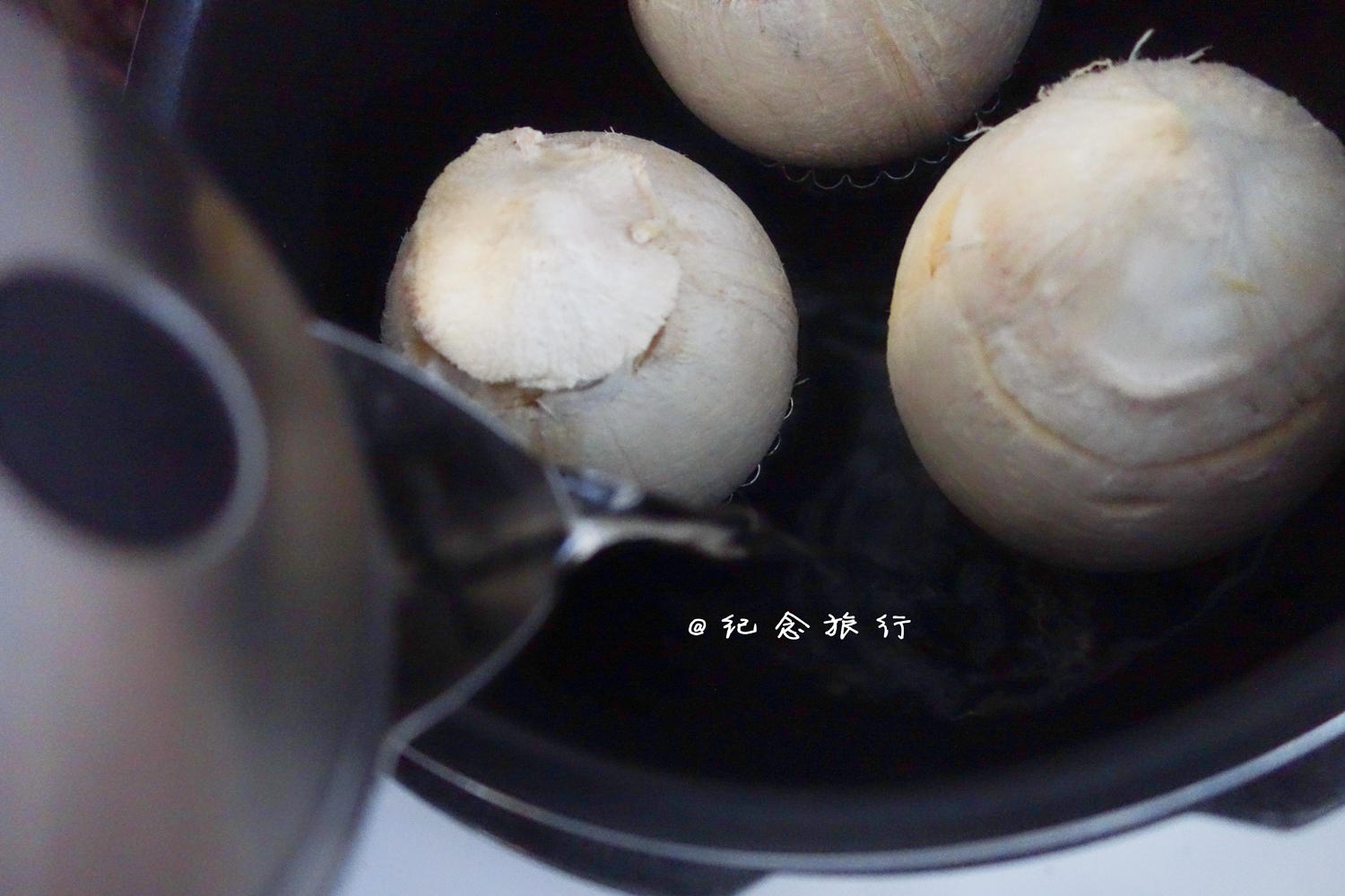 高壓鍋椰皇燉蛋的做法 步骤8