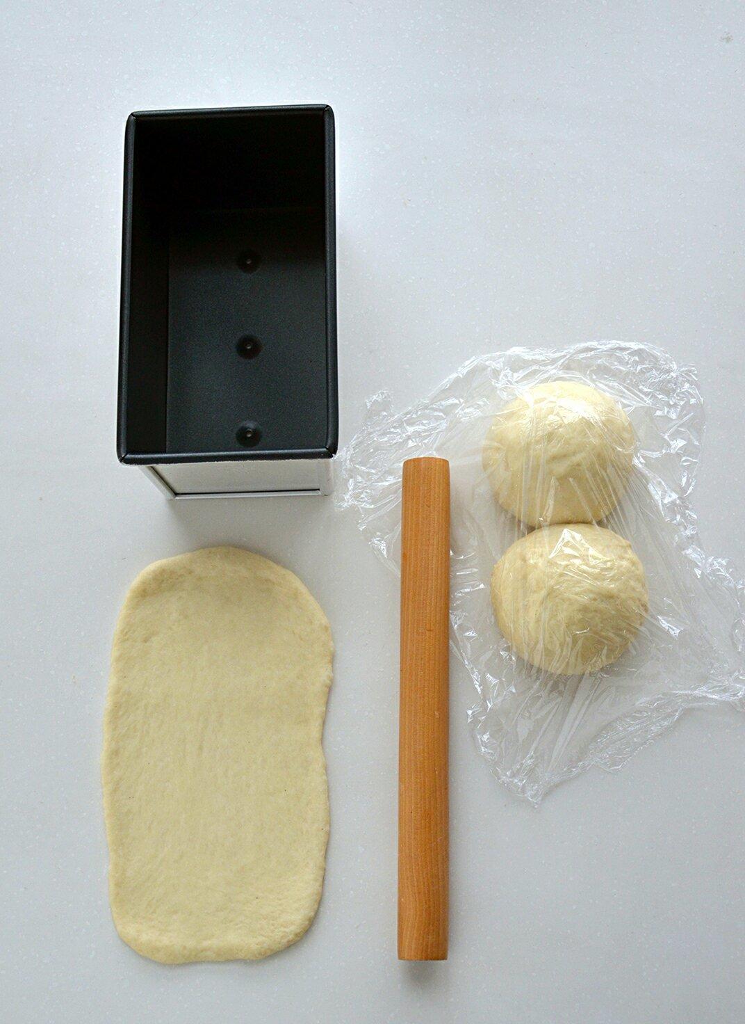 廚師機版吐司麪包的製作的做法 步骤18