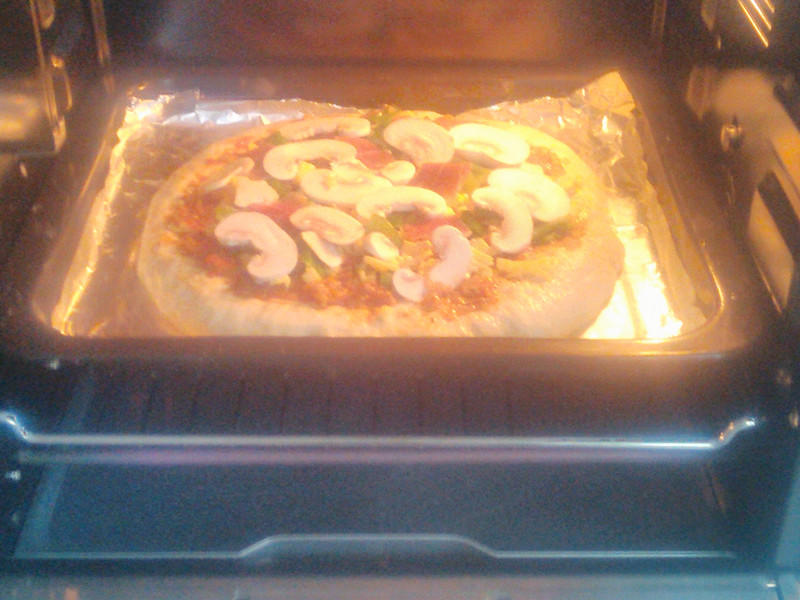 【頭媽廚房70】火腿蘑菇披薩的做法 步骤8