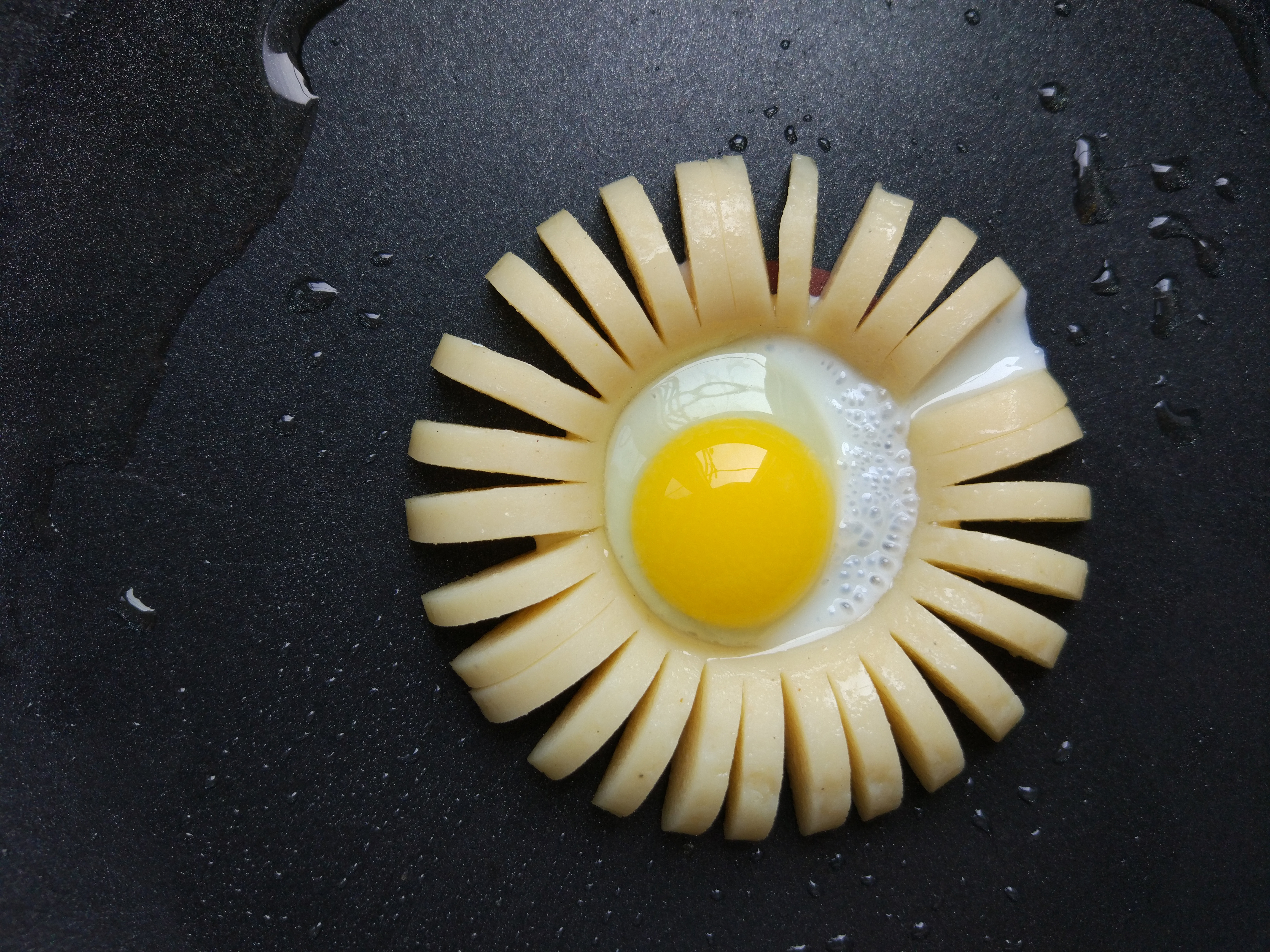 早餐香腸煎蛋的做法 步骤4