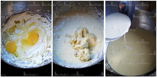 榴蓮乳酪蛋糕的做法 步骤4