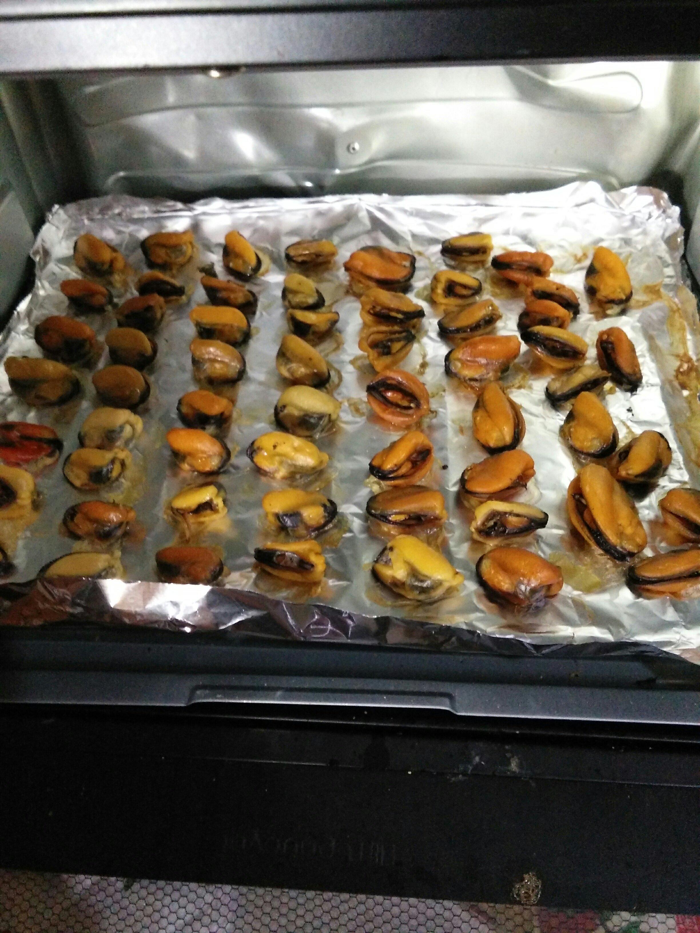 烤海虹肉蜆子的做法 步骤4