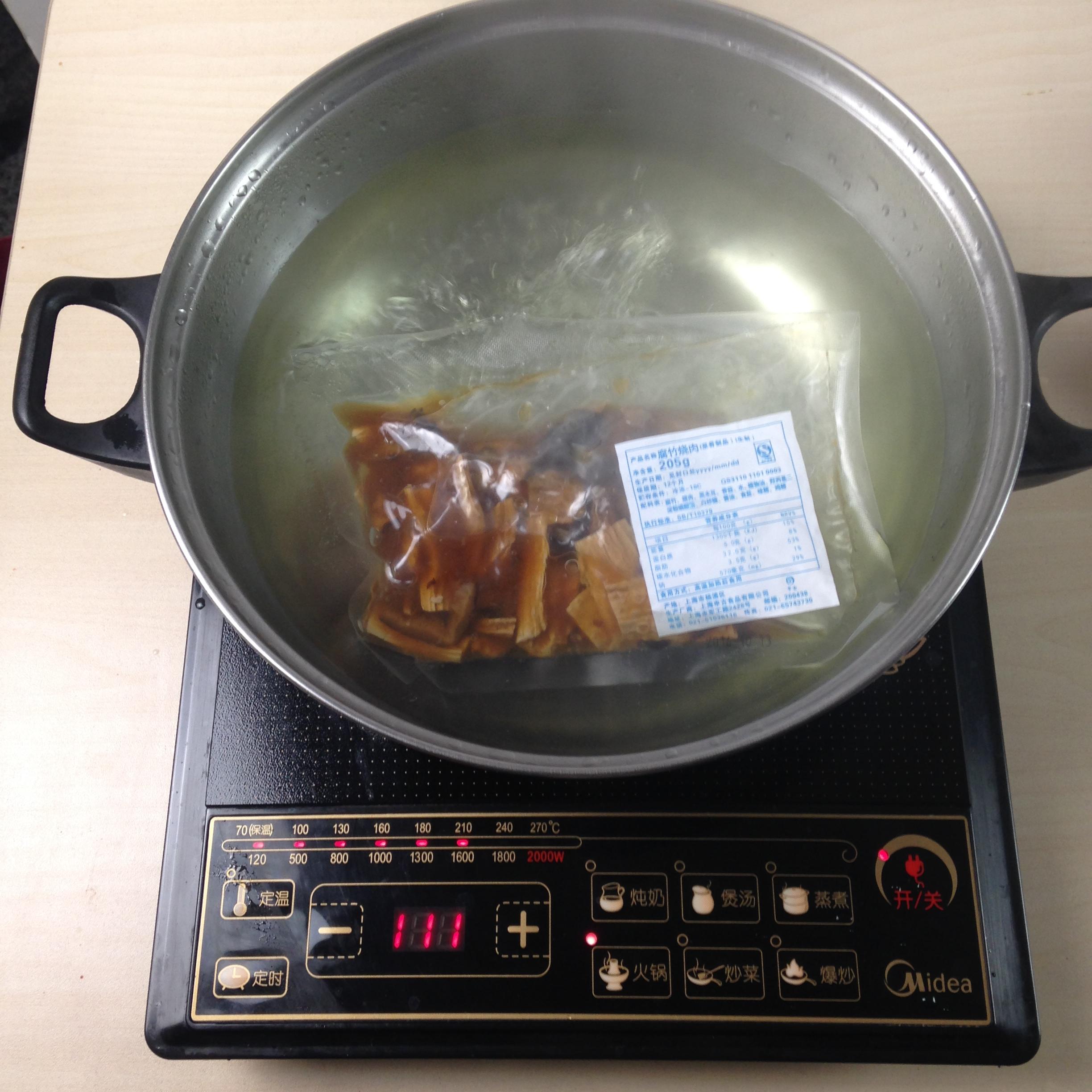 腐竹燒肉蓋澆飯的做法 步骤2