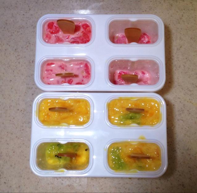 西瓜棒冰（水果冰淇淋）的做法 步骤5