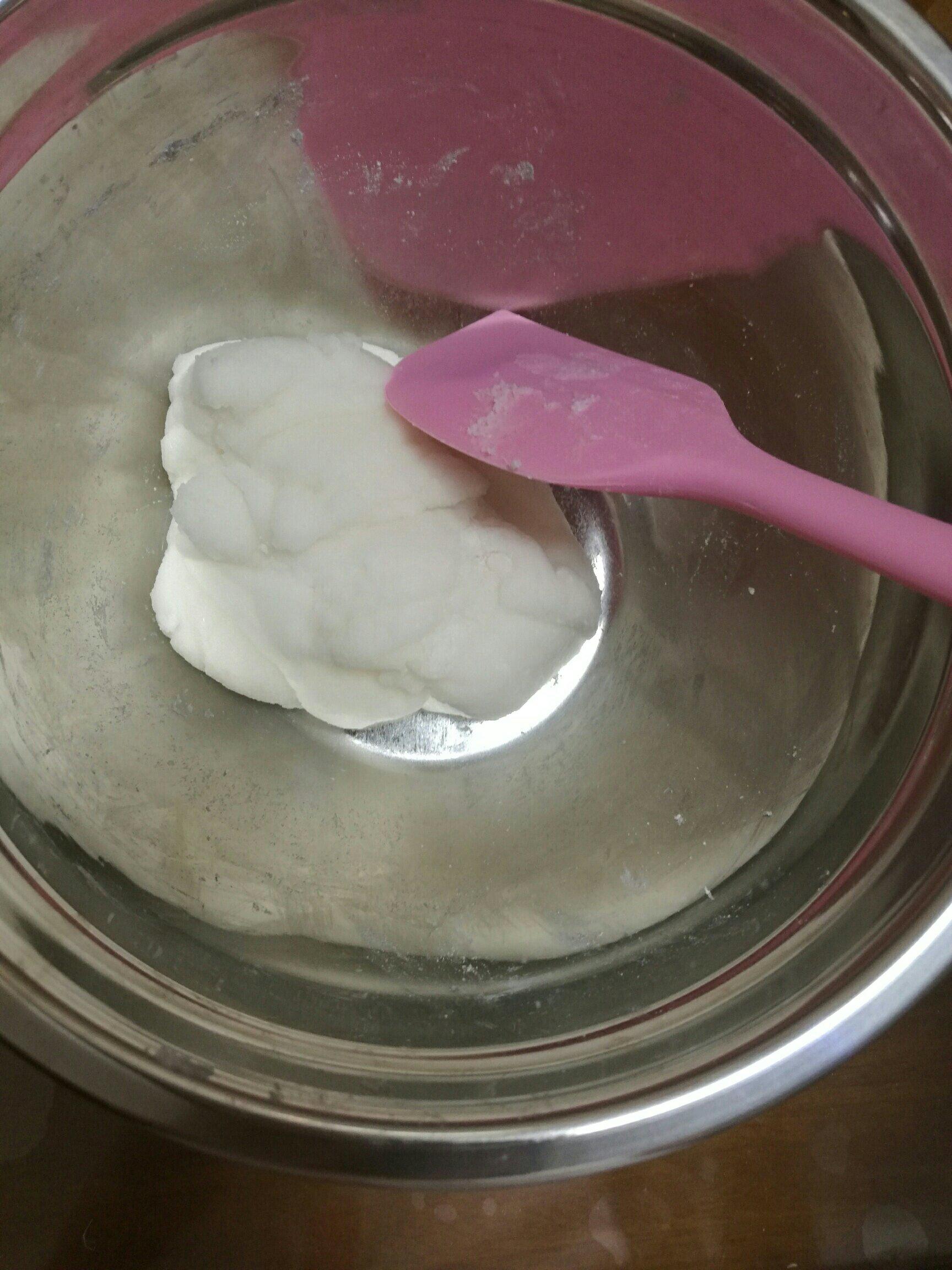 彩色冰皮月餅的做法 步骤3