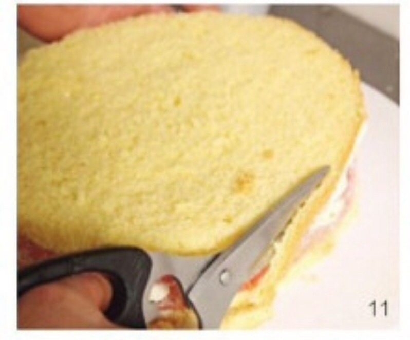 真正的西瓜蛋糕的做法 步骤4