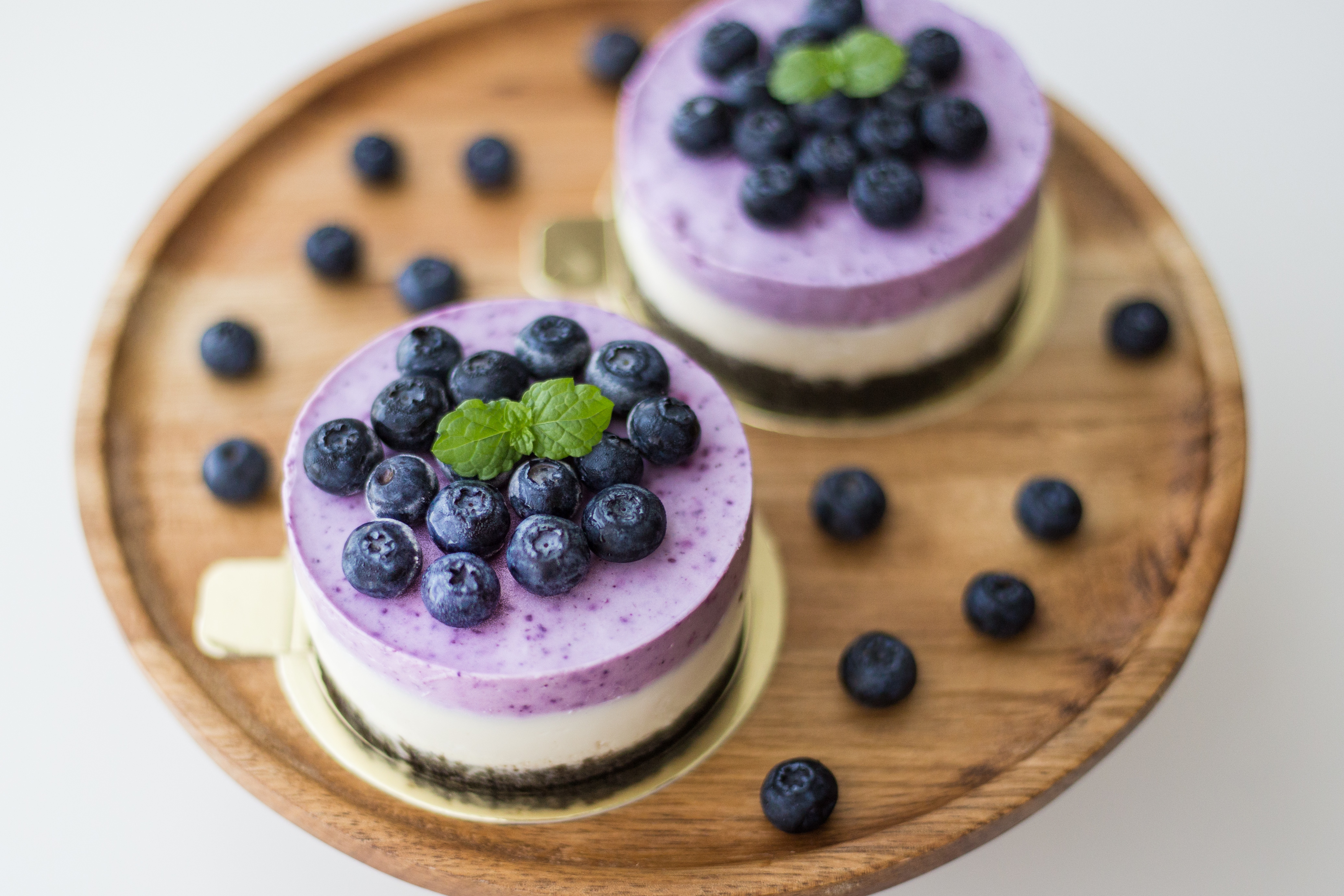 超簡單藍莓凍芝士蛋糕的做法 步骤14