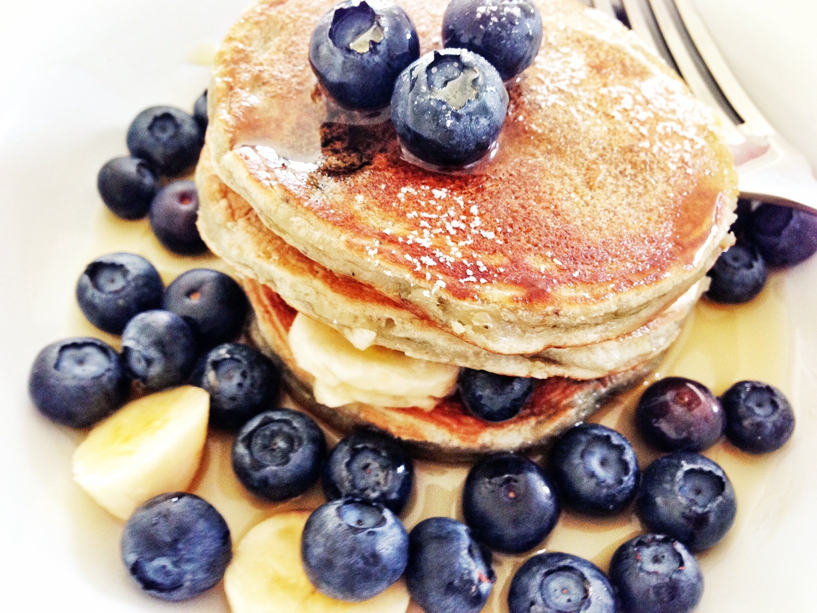 藍莓鬆餅blueberry pancake的做法 步骤7