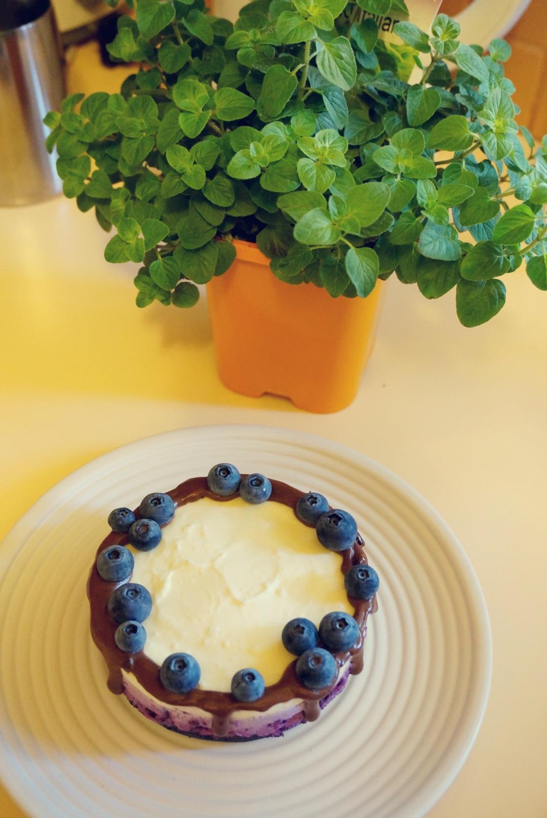 漸變藍莓乳酪蛋糕的做法 步骤10