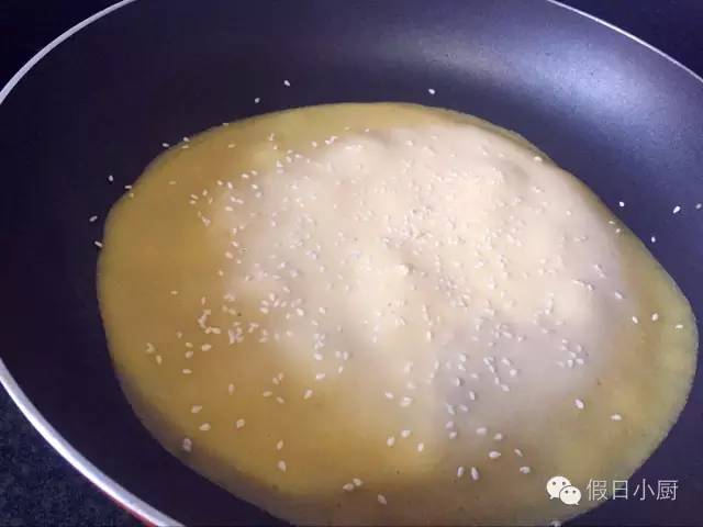 大米小米粥 +南瓜餅+葡萄 （寶寶早餐）的做法 步骤3
