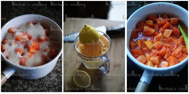 木瓜檸檬果醬的做法 步骤1