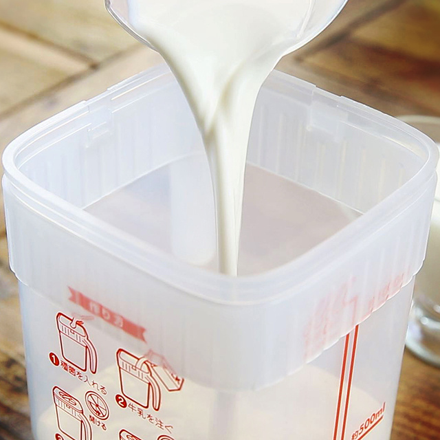 黃桃酸奶的做法 步骤1