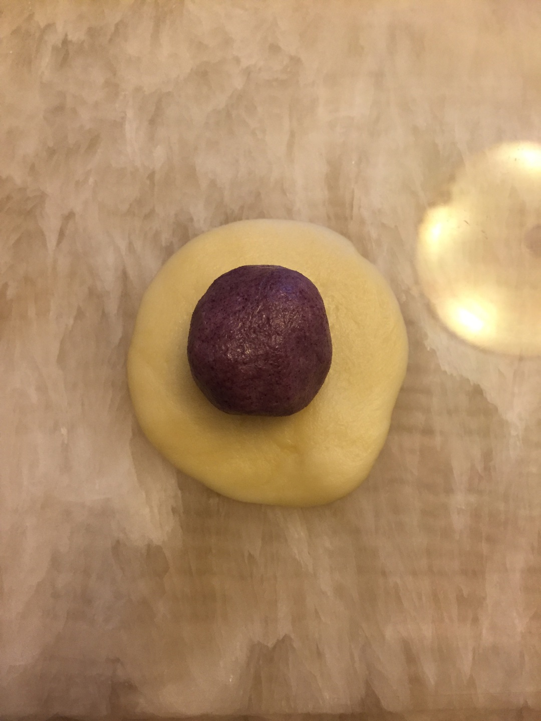 蛋黃酥（適用於抹茶酥、紫薯酥、鮮肉月餅）的做法 步骤6