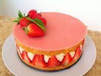 法式草莓蛋糕的做法 步骤27