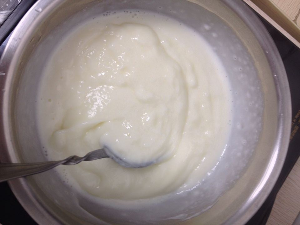 椰絲牛奶小方糕的做法 步骤6