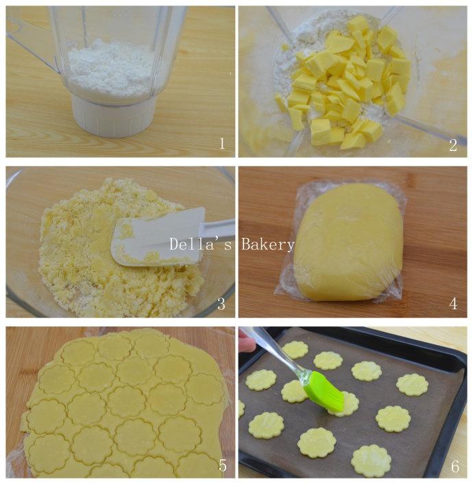 巧用榨汁機做餅乾-椰子脆餅的做法 步骤6