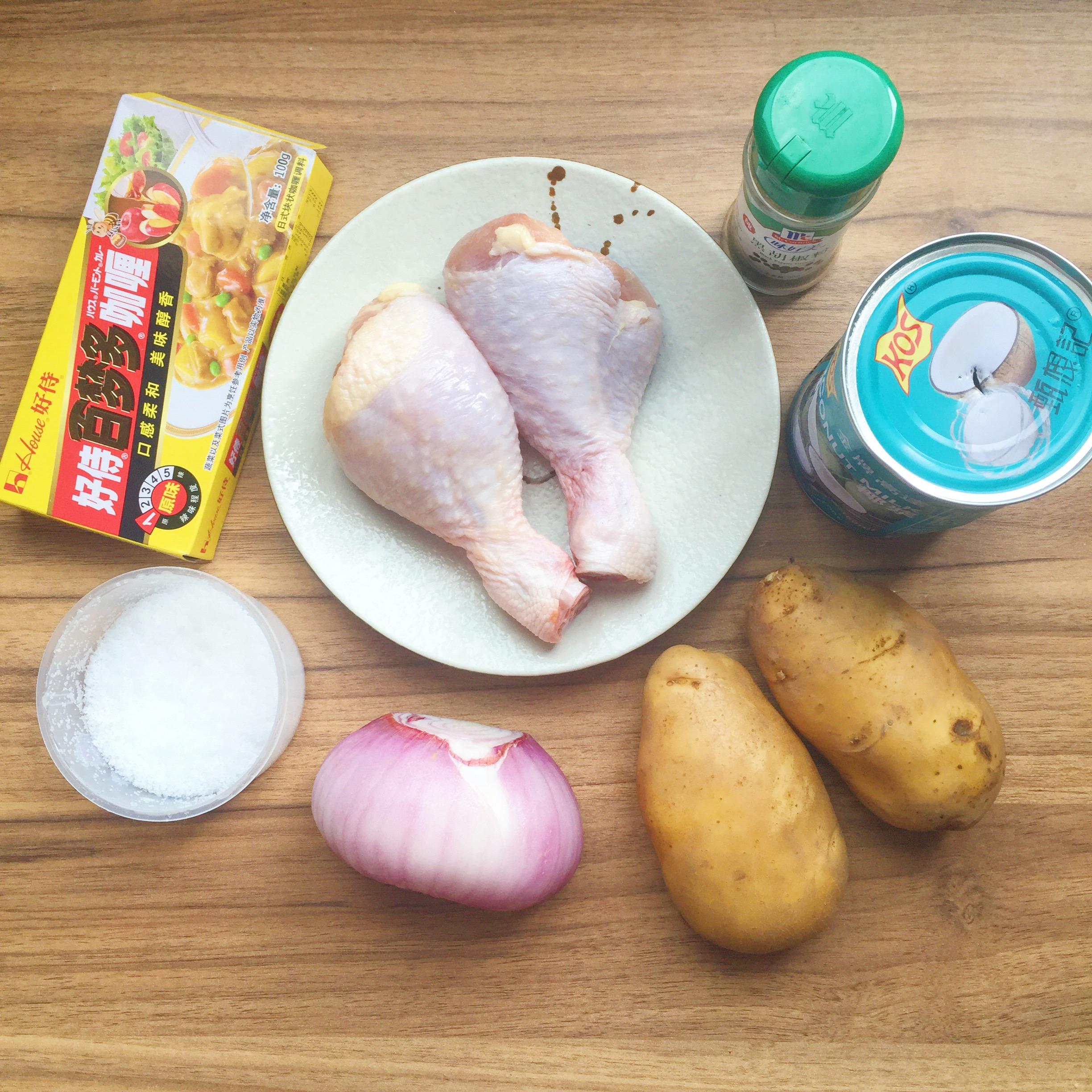 土豆咖哩雞的做法 步骤1