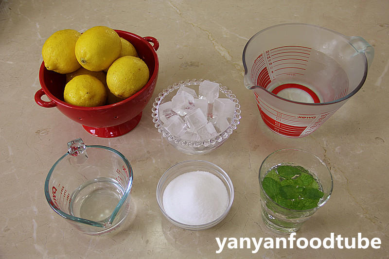夏日清爽檸檬飲 Lemon Squash的做法 步骤1