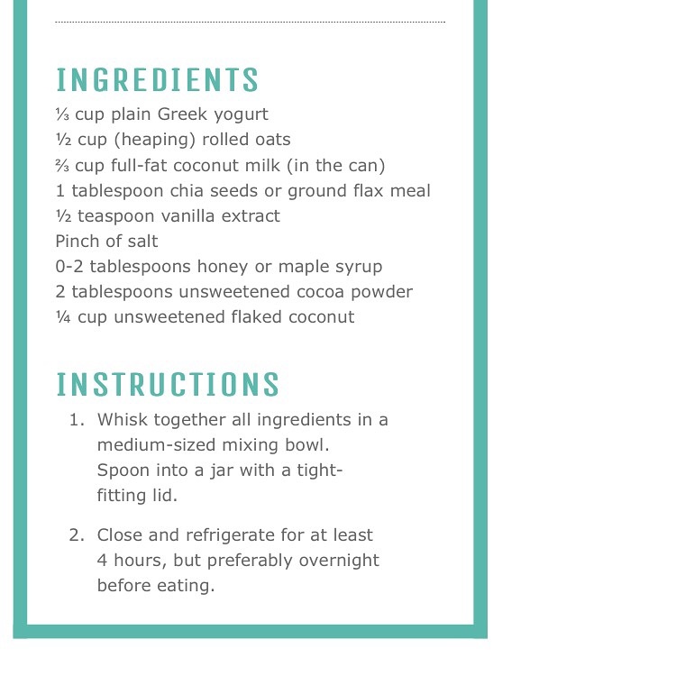 Regina's overnight oats recipes的做法 步骤6