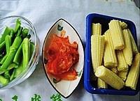 泡菜芥梗玉米筍的做法 步骤2