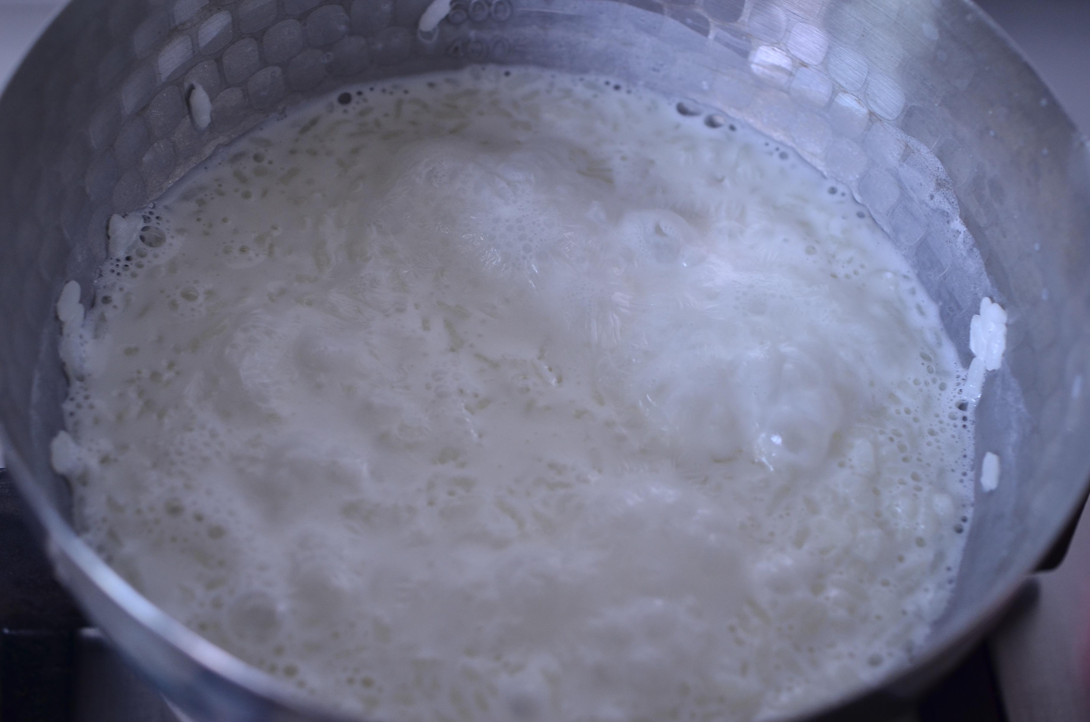 鮮奶米飯布丁的做法 步骤3