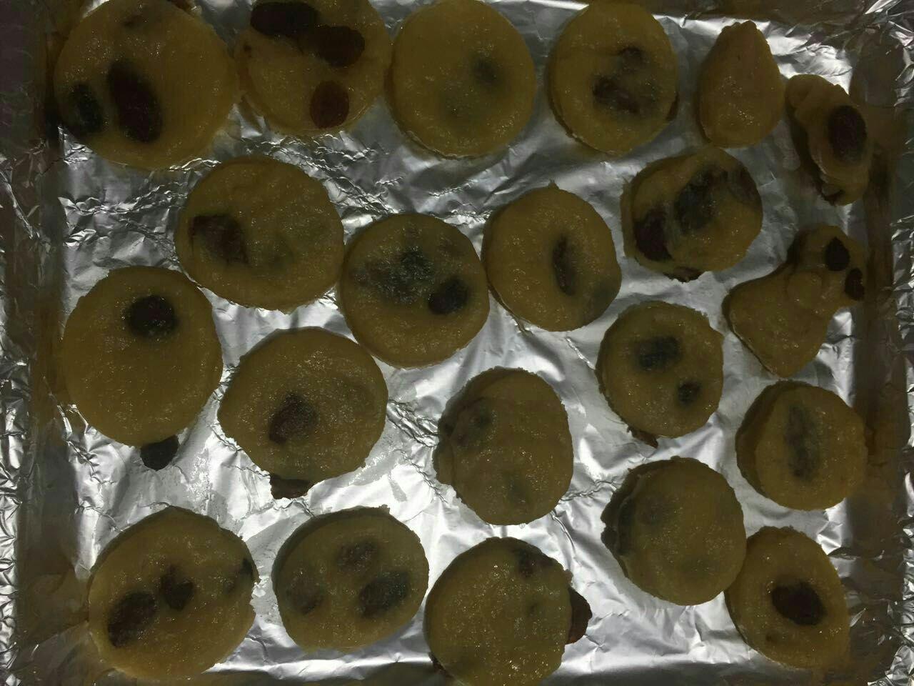 不合常理的葡萄乾黃油餅乾的做法 步骤8