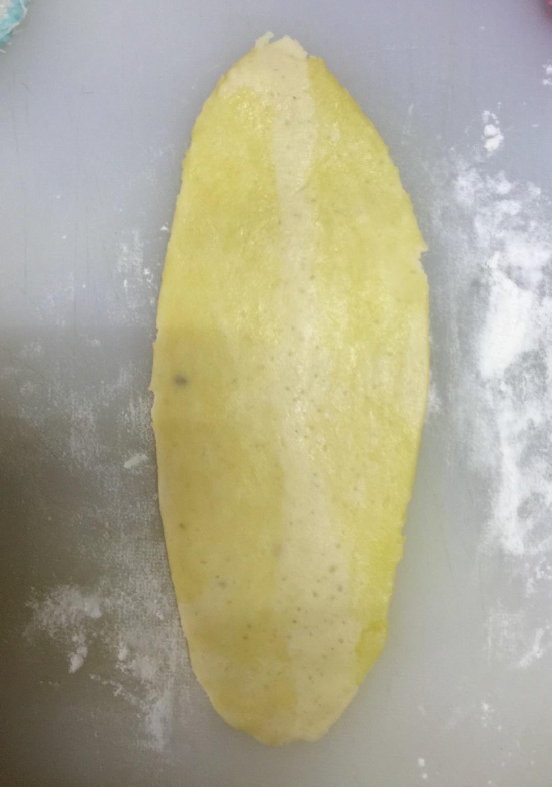 鹹蛋黃海苔肉鬆月餅（健康低脂配方）的做法 步骤9