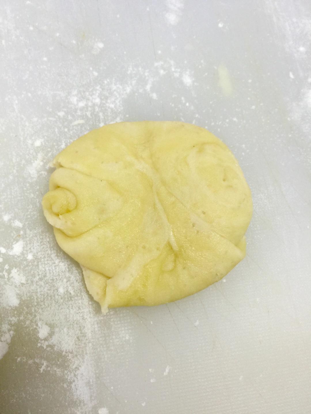 鹹蛋黃海苔肉鬆月餅（健康低脂配方）的做法 步骤15