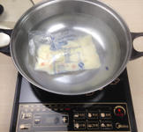 海鮮湯配芝士麪包片的做法 步骤1