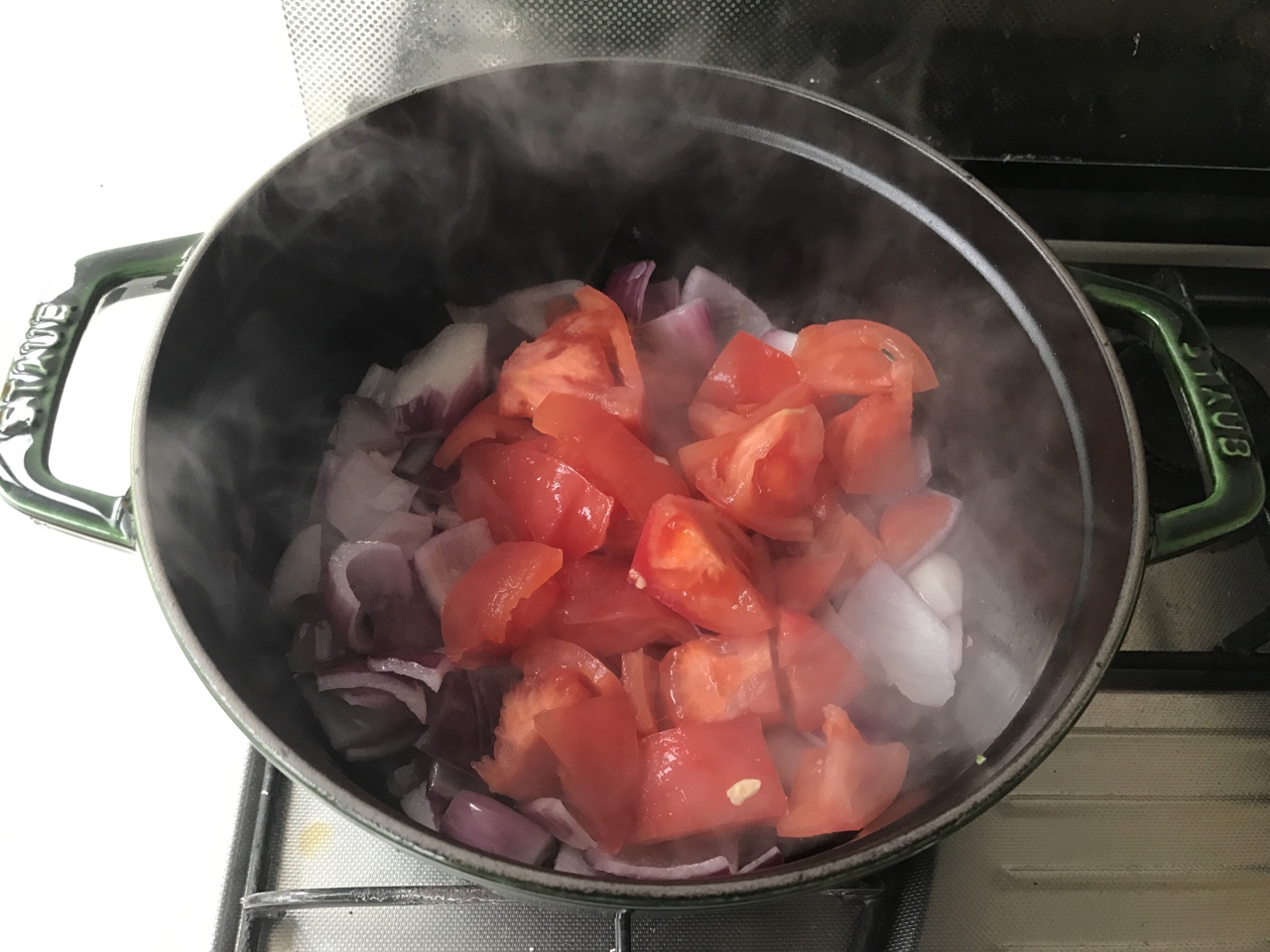 staub鑄鐵鍋咖哩燉菜的做法 步骤5