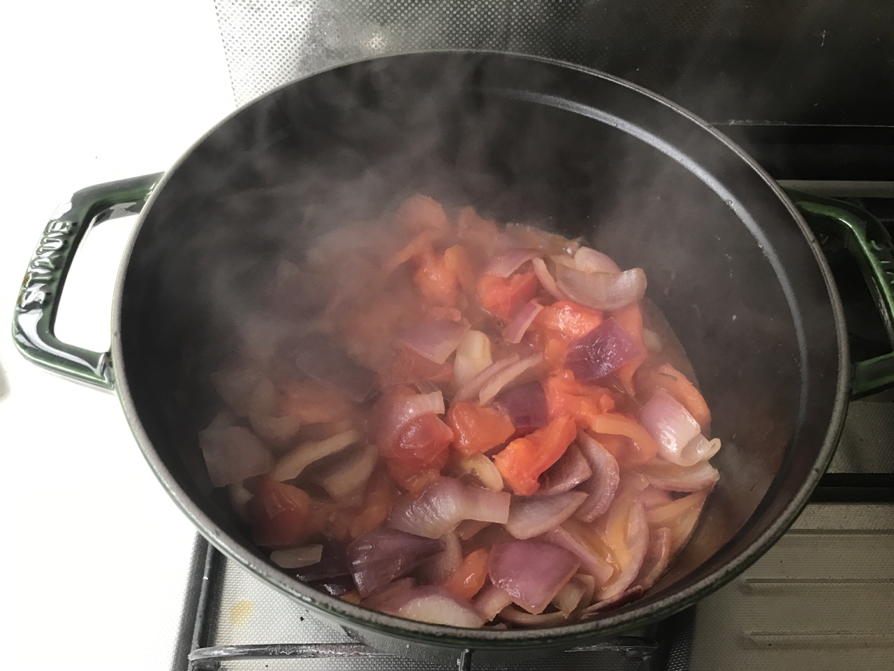 staub鑄鐵鍋咖哩燉菜的做法 步骤6
