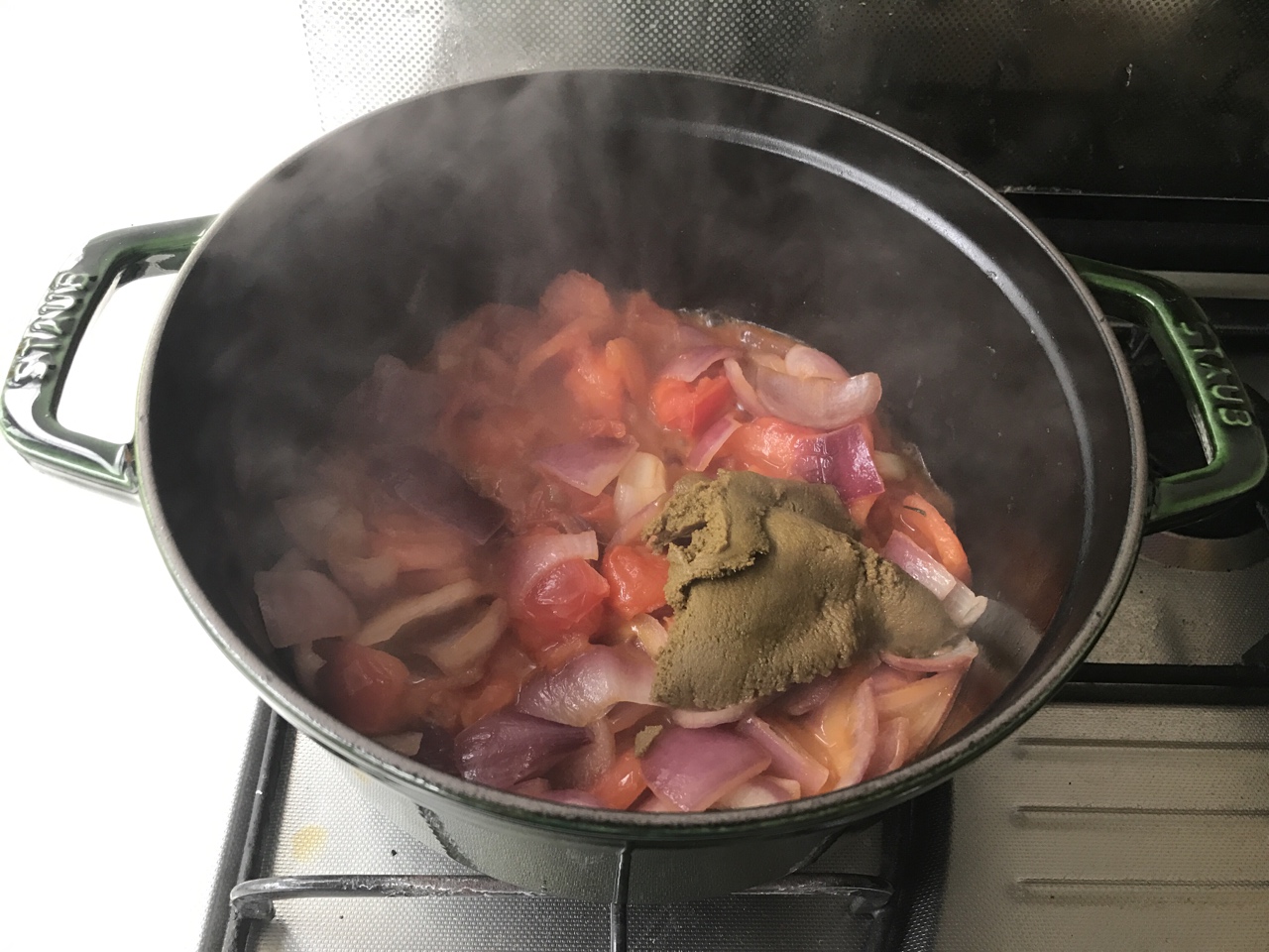 staub鑄鐵鍋咖哩燉菜的做法 步骤7