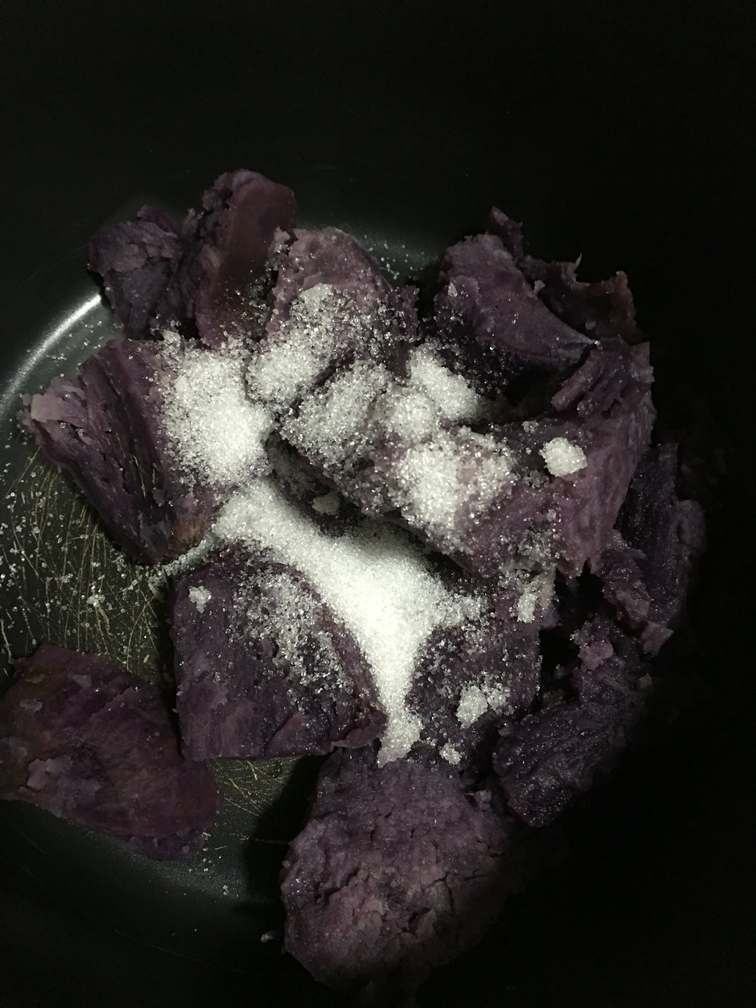 紫薯芋圓的做法 步骤1