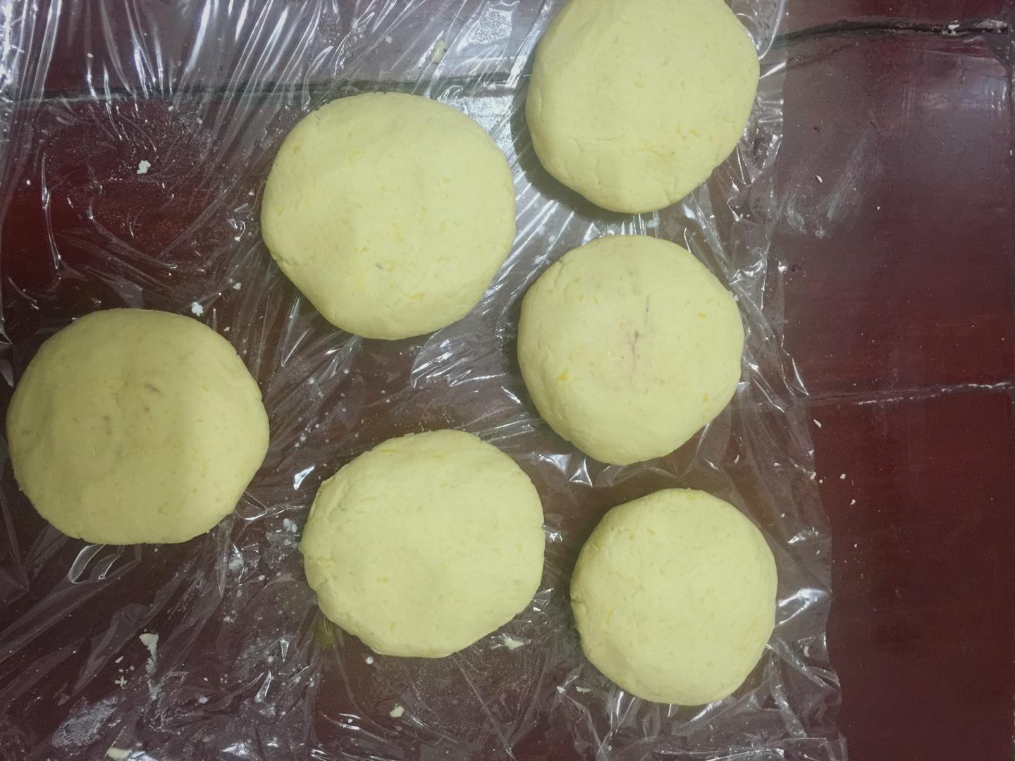 紫薯南瓜餅的做法 步骤4