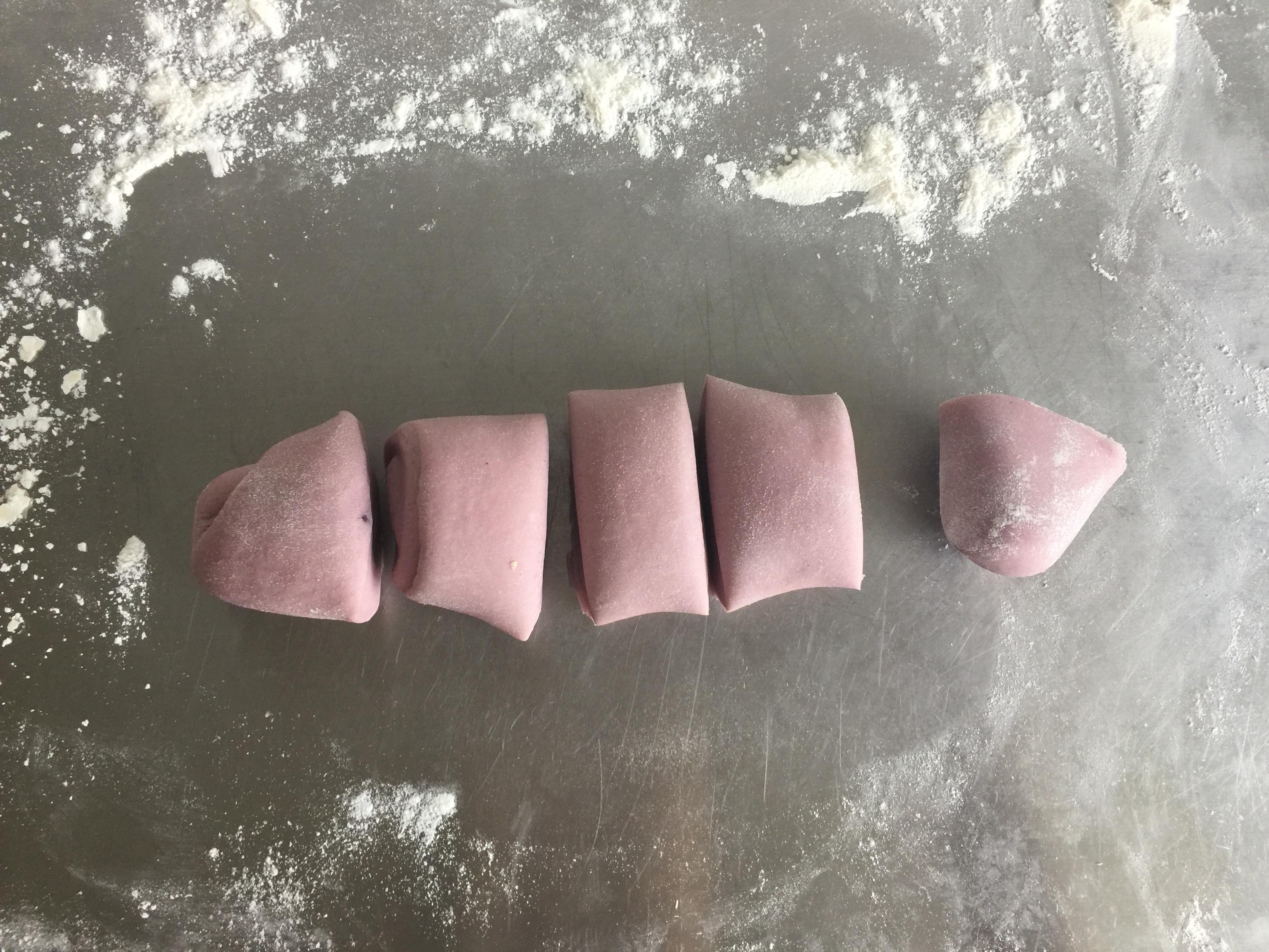 紫薯烙饃（水單餅）的做法 步骤5
