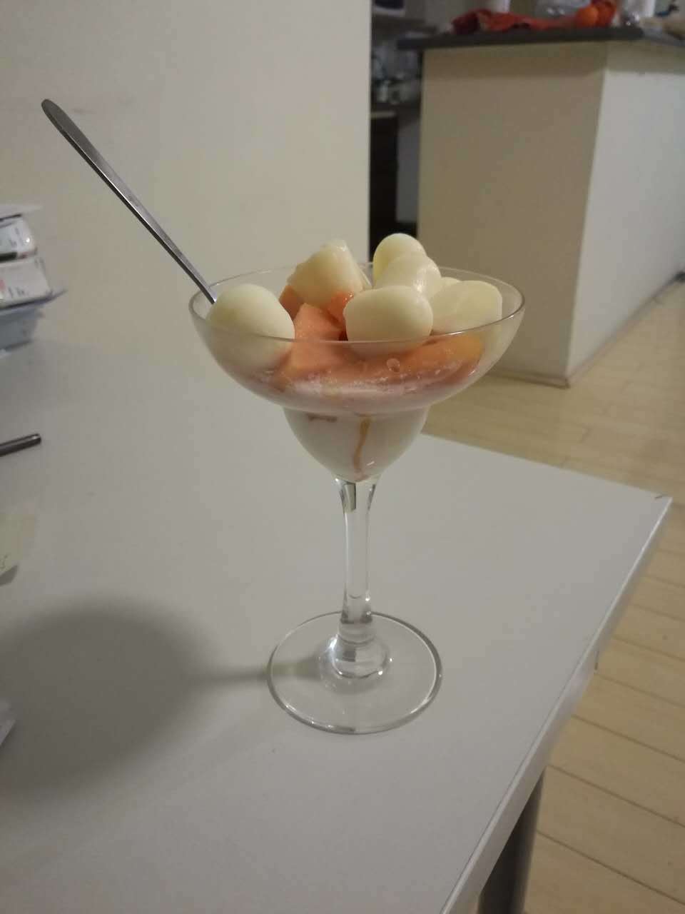 爽過高潮木瓜酸奶凍的做法 步骤5