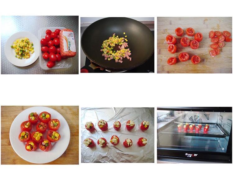烤櫻桃小番茄的做法 步骤5
