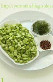茴香炒蠶豆的做法 步骤1