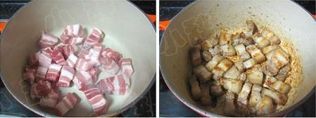 栗子四季豆紅燒肉的做法 步骤1