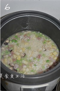 豌豆糯米飯的做法 步骤6