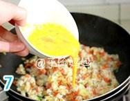 胡蘿蔔青菜飯卷的做法 步骤7