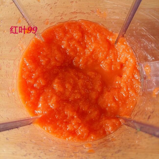 胡蘿蔔奶香吐司的做法 步骤1