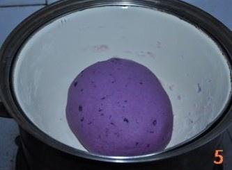 紫薯饅頭的做法 步骤5