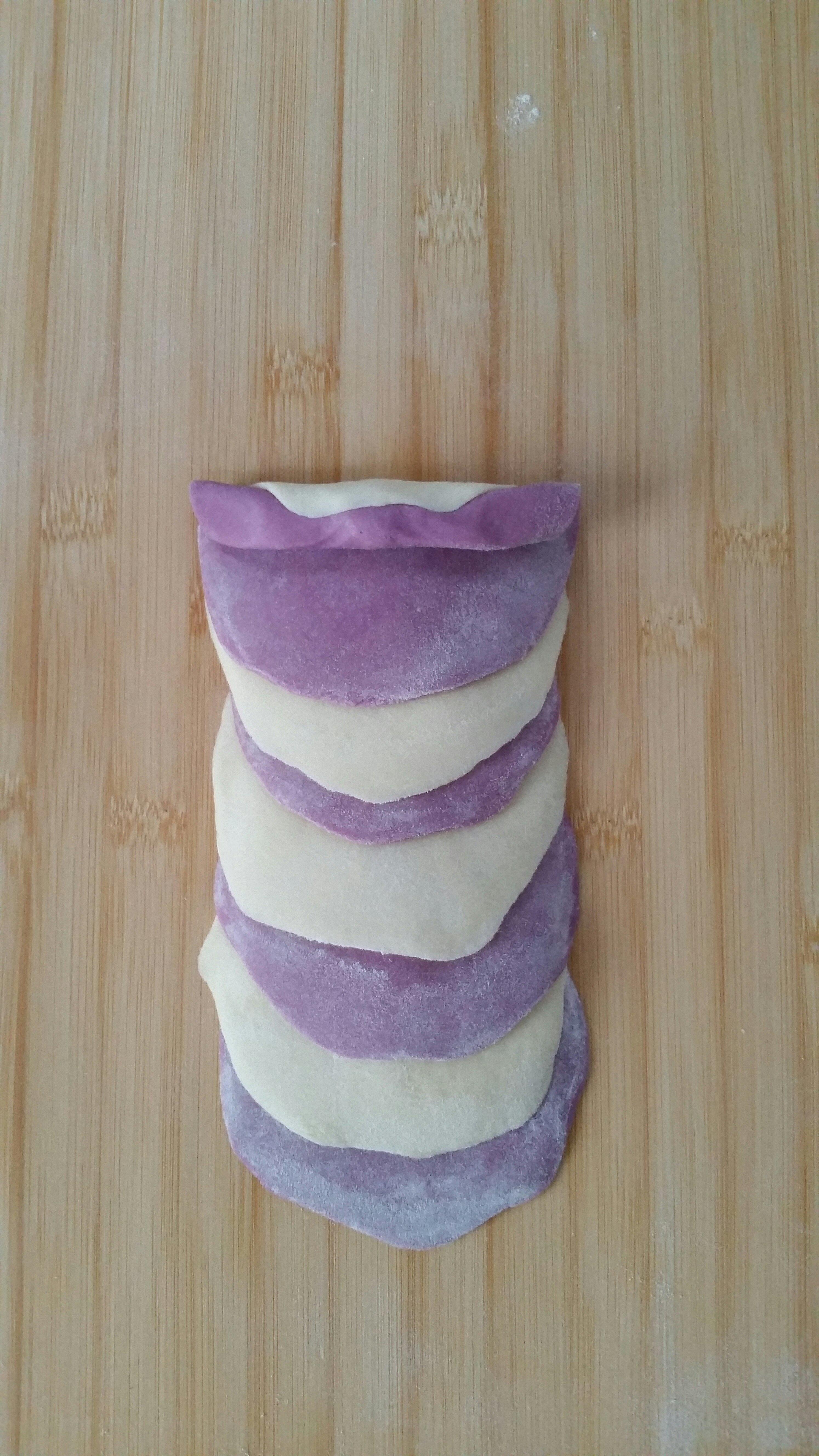 紫薯玫瑰花饅頭的做法 步骤26