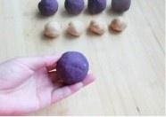 紫薯蓮蓉月餅的做法 步骤12