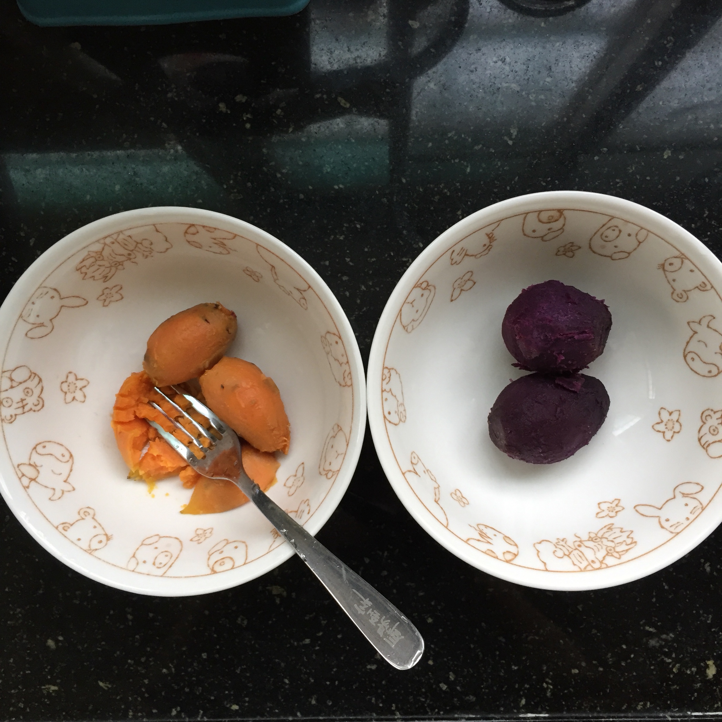 全麥紫薯餅（減脂碳水低GI）糯米口感的做法 步骤1