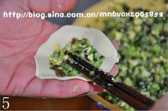 黃瓜雞蛋水餃的做法 步骤13