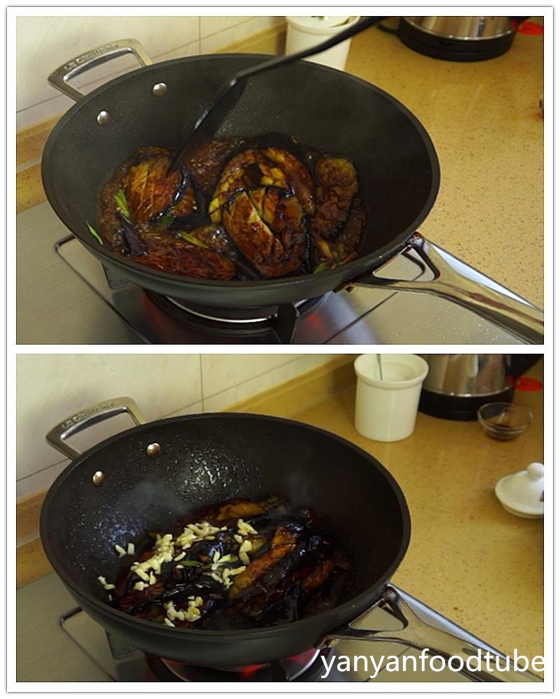 油燜茄子 Lite-fry Eggplant的做法 步骤4